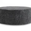 Sitzkissen Silky Outdoor rund grau