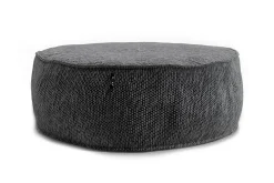 Sitzkissen Silky Outdoor rund grau