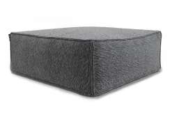 Sitzkissen Silky Outdoor quadratisch grau