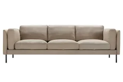 Sofa 3,5 Sitzer Sigrid Exclusiv Leder sand
