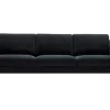 Sofa 3,5 Sitzer Sigrid Stoff dunkelgrau