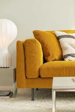 Sofa 3,5 Sitzer Sigrid Stoff dunkelgrau