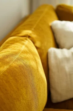 Sofa 3,5 Sitzer Sigrid Stoff dunkelgrau