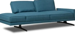 Sofa Aurelia 2,5 Sitzer Stoff blau