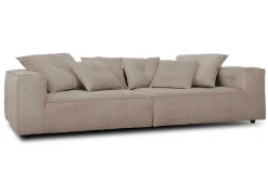 Sofa Brian 3 Sitzer Stoff beige