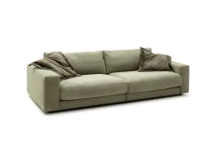 Sofa Downtown XXL Stoff grün