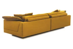 Sofa Fantasma 3 Sitzer Samt gold