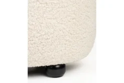 Sofa Noxx 2 Sitzer Boucle Stoff weiss