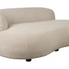 Sofa Noxx 2 Sitzer Boucle Stoff beige