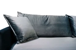 Sofa Rosalie 3 Sitzer Samt petrol