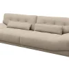 Sofa Tizio 3-Sitzer Stoff champagner
