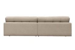 Sofa Tizio 3-Sitzer Stoff champagner
