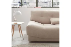 Sofa Tizio 3-Sitzer Stoff champagner