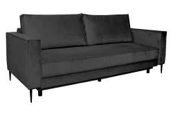 Sofa Tori mit Schlaffunktion schwarz