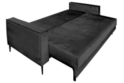 Sofa Tori mit Schlaffunktion schwarz