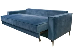 Sofa Tori mit Schlaffunktion blau