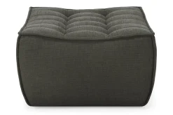 Sofaelement N701 Fußhocker eckig