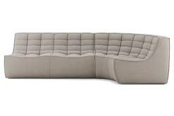 Sofakombination N701 Eco Stoff ecru