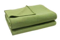 Soft-Fleece Decke 160 x 200 cm grün