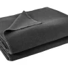Soft-Fleece Decke 160 x 200 cm anthrazit meliert