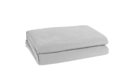 Soft-Fleece Decke 160 x 200 cm hellgrau