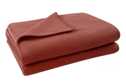 Soft-Fleece Decke 160 x 200 cm kupfer
