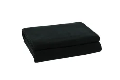 Soft-Fleece Decke 160 x 200 cm schwarz
