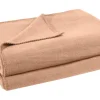 Soft-Fleece Decke 110 x 150 cm sand