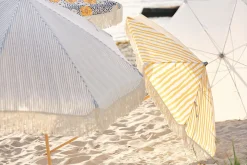 Sonnenschirm Gatsby grau gestreift