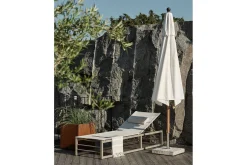 Sonnenschirm Paliano taupe D 350 cm