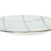Speiseteller Anafi weiß blau D 27 cm