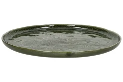 Speiseteller Spiro grün D 27 cm