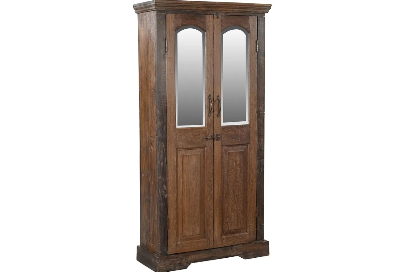 Spiegelschrank Vintage braun