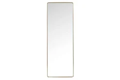 Standspiegel Curve gold h 200 cm
