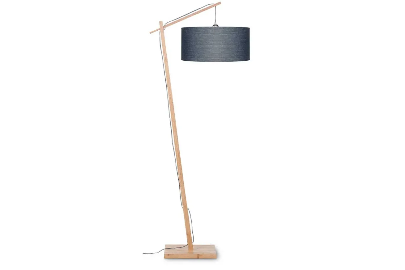 Stehlampe Andes Bambus dunkelgrau H 176