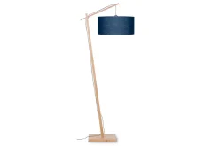 Stehlampe Andes Bambus natur blau H 176