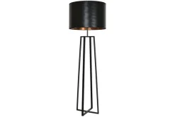 Stehlampe Atri schwarz gold H 185 cm