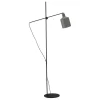 Stehlampe Boo grau schwarz