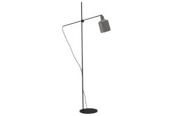 Stehlampe Boo grau schwarz