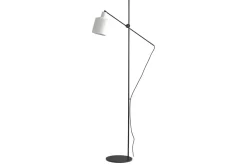 Stehlampe Boo weiß schwarz