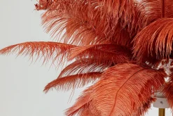 Stehlampe Feather Palm rot