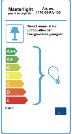 Stehlampe Venus braun