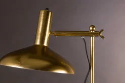 Stehleuchte Messing h 163 cm