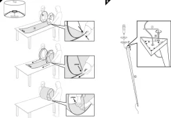 Stehleuchte Tripod schwarz