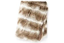 Stormy Decke Nature Melange gestreift 120 x 180 cm