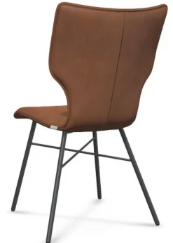 Stuhl Joni Leder cognac h 91 cm