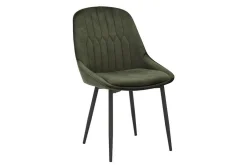 Stuhl JUL Samt Vintage forest