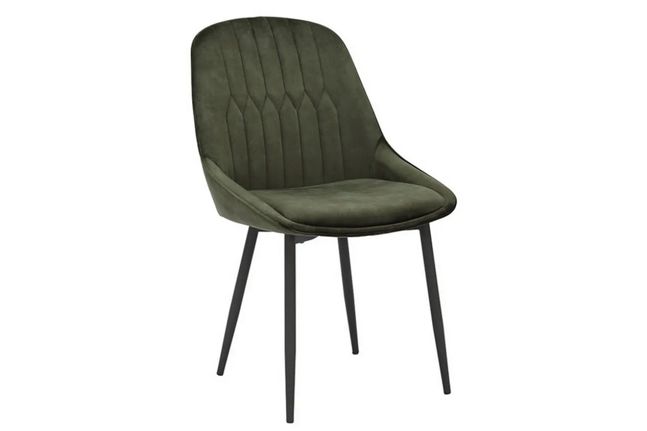 Stuhl JUL Samt Vintage forest