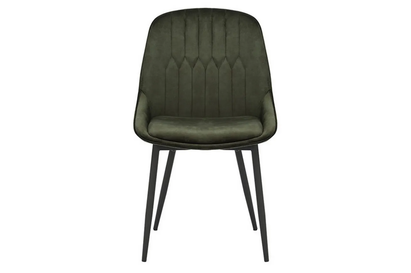 Stuhl JUL Samt Vintage forest