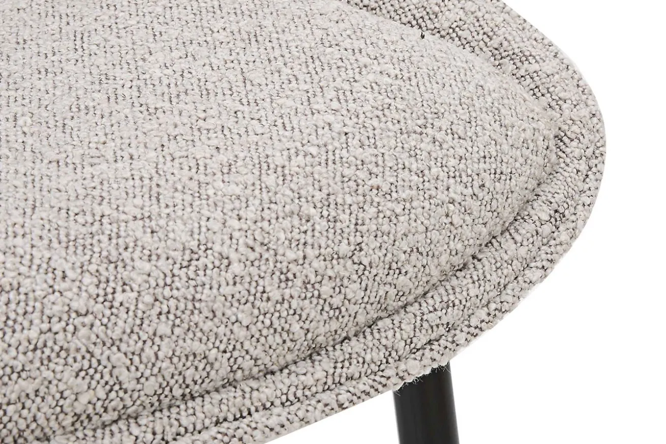 Stuhl Jul Vintage bouclé